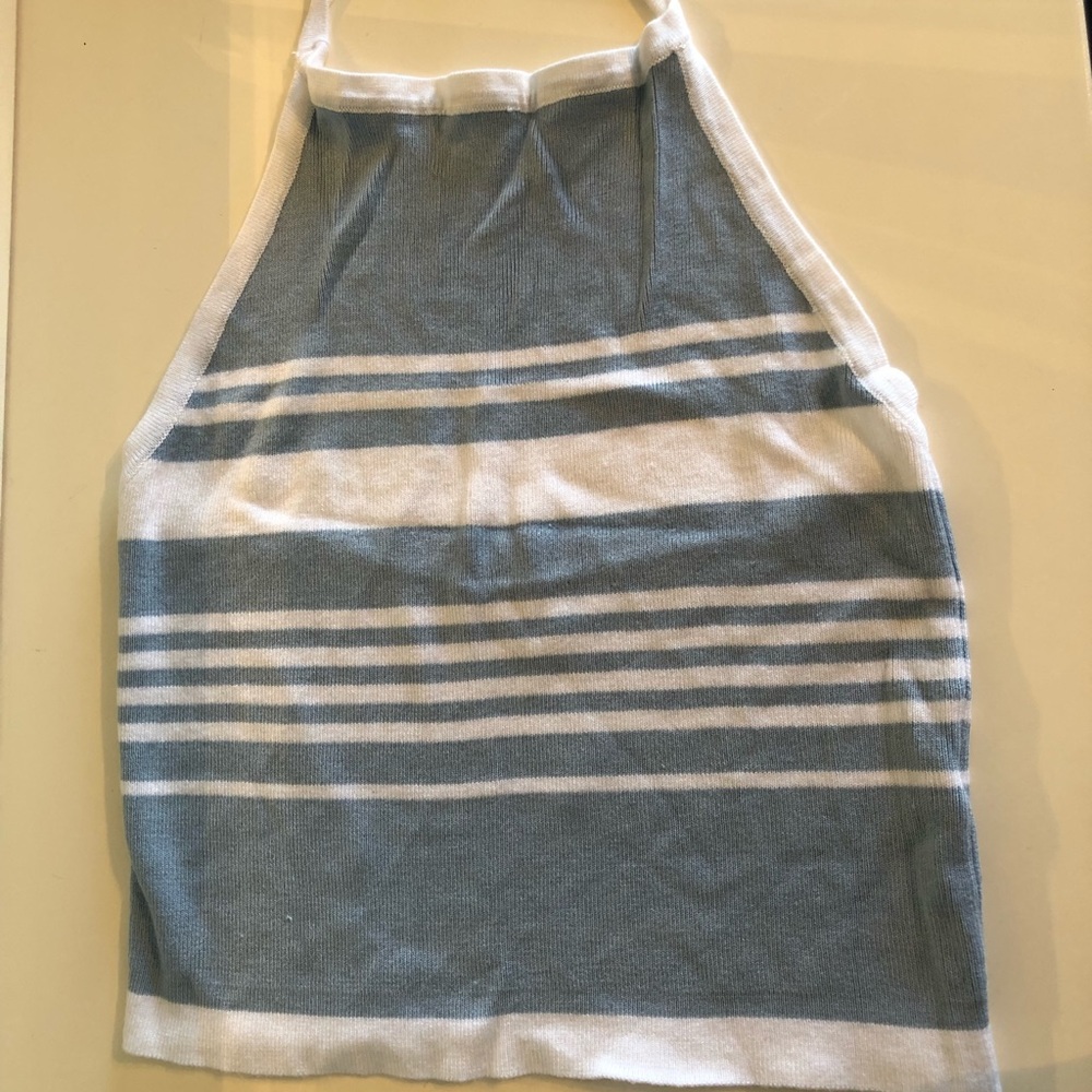Striped Halter Top